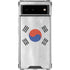 South Korean Flag Distressed Google Pixel 6 Clear Case